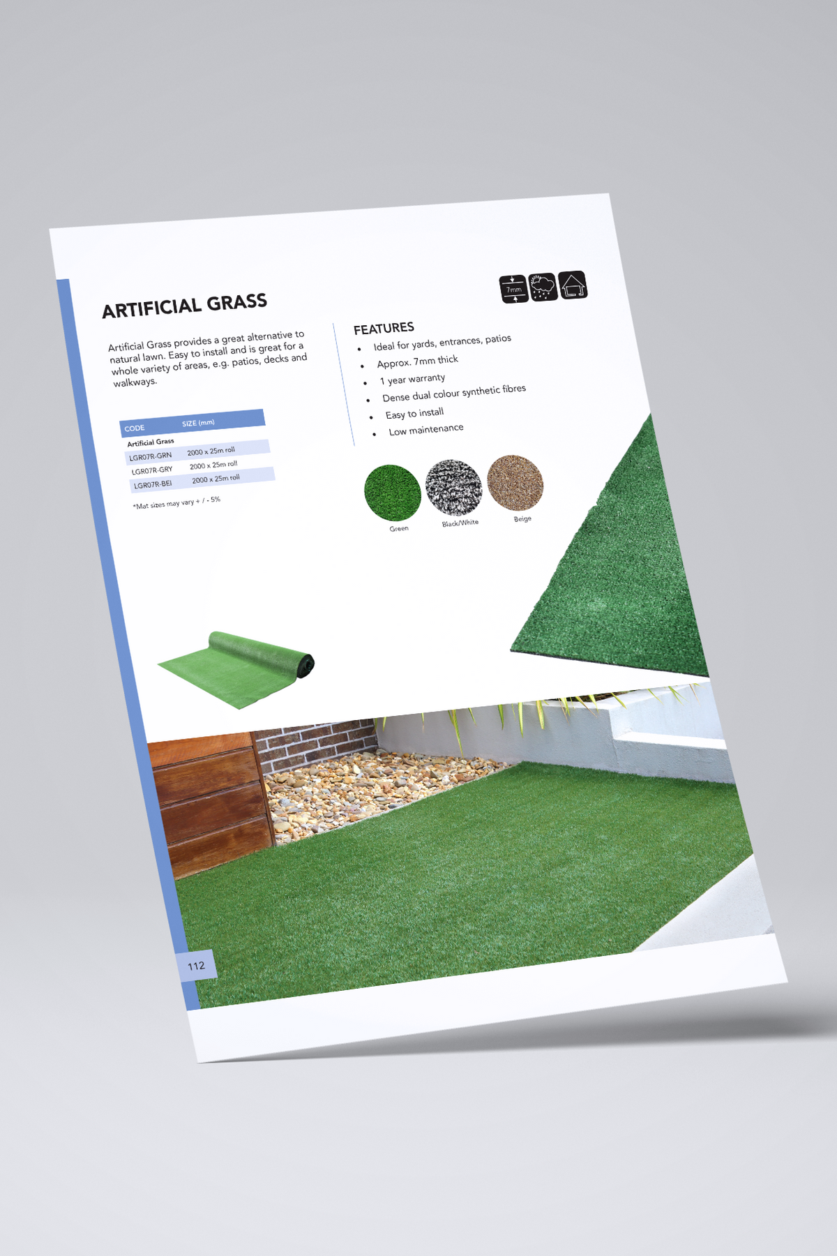 Artificial Grass Product Page Article AMS Distributors
