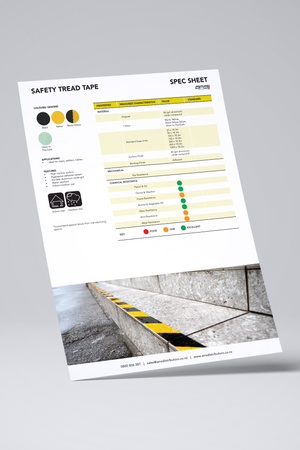 Safety Tread General Purpose Tape Spec Sheet