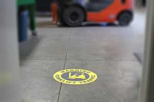 Safety Tread Floor Stickers