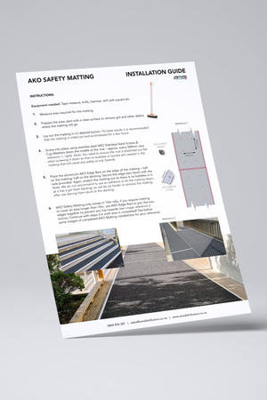 Ako Safety Matting Installation Guide