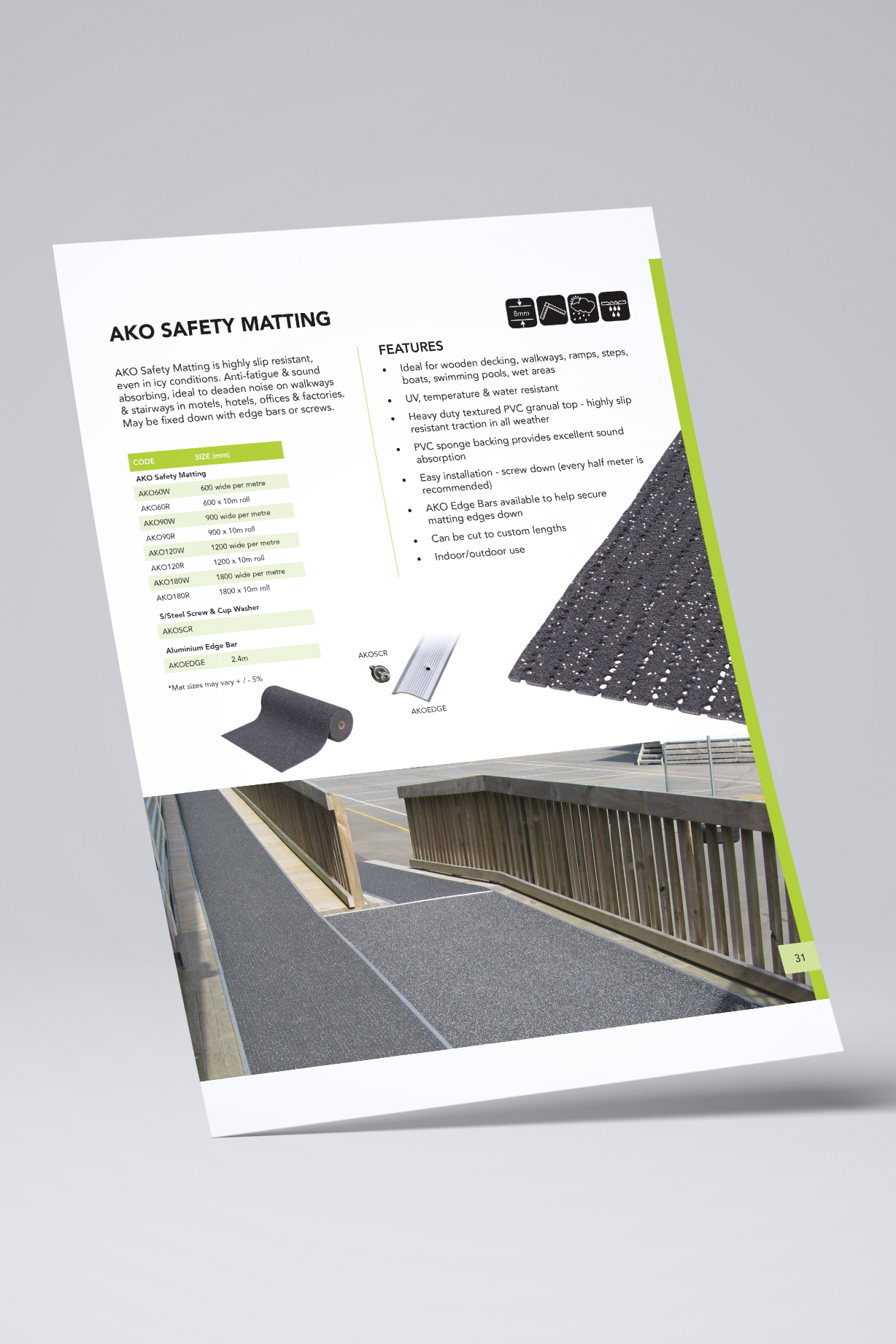 Ako Safety Matting Product Page