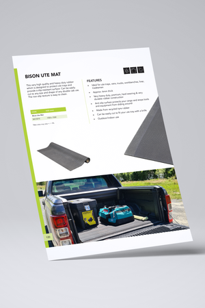 Bison Ute Mat Product Page
