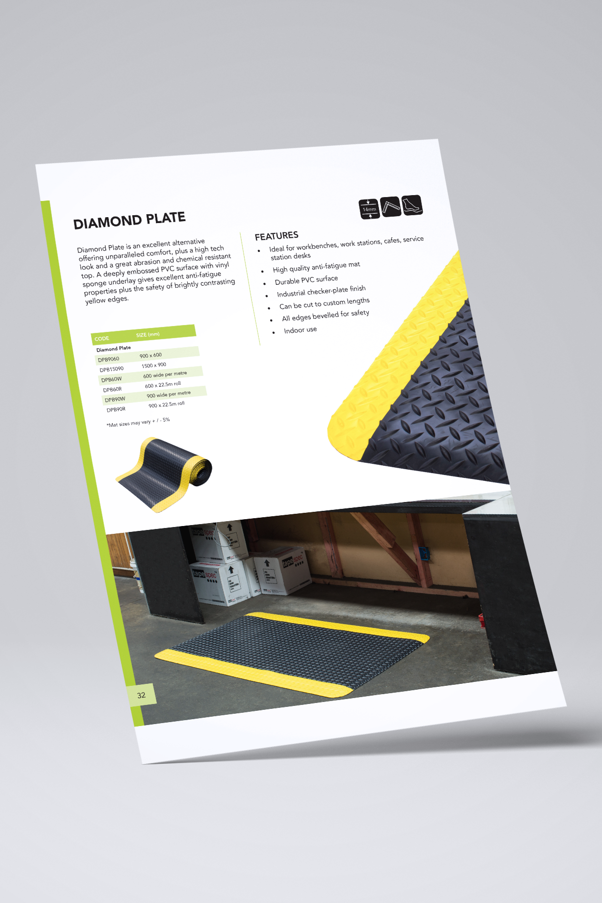 Diamond Plate Matting Product Page