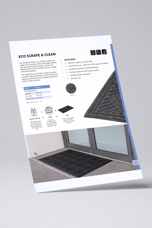 Eco Scrape & Clean Mat Product Page