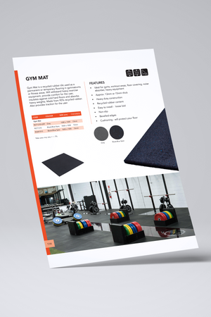 Gym Mat Product Page