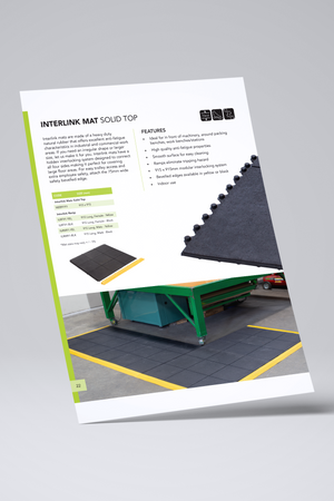 Interlink Solid Top Mat Product Page