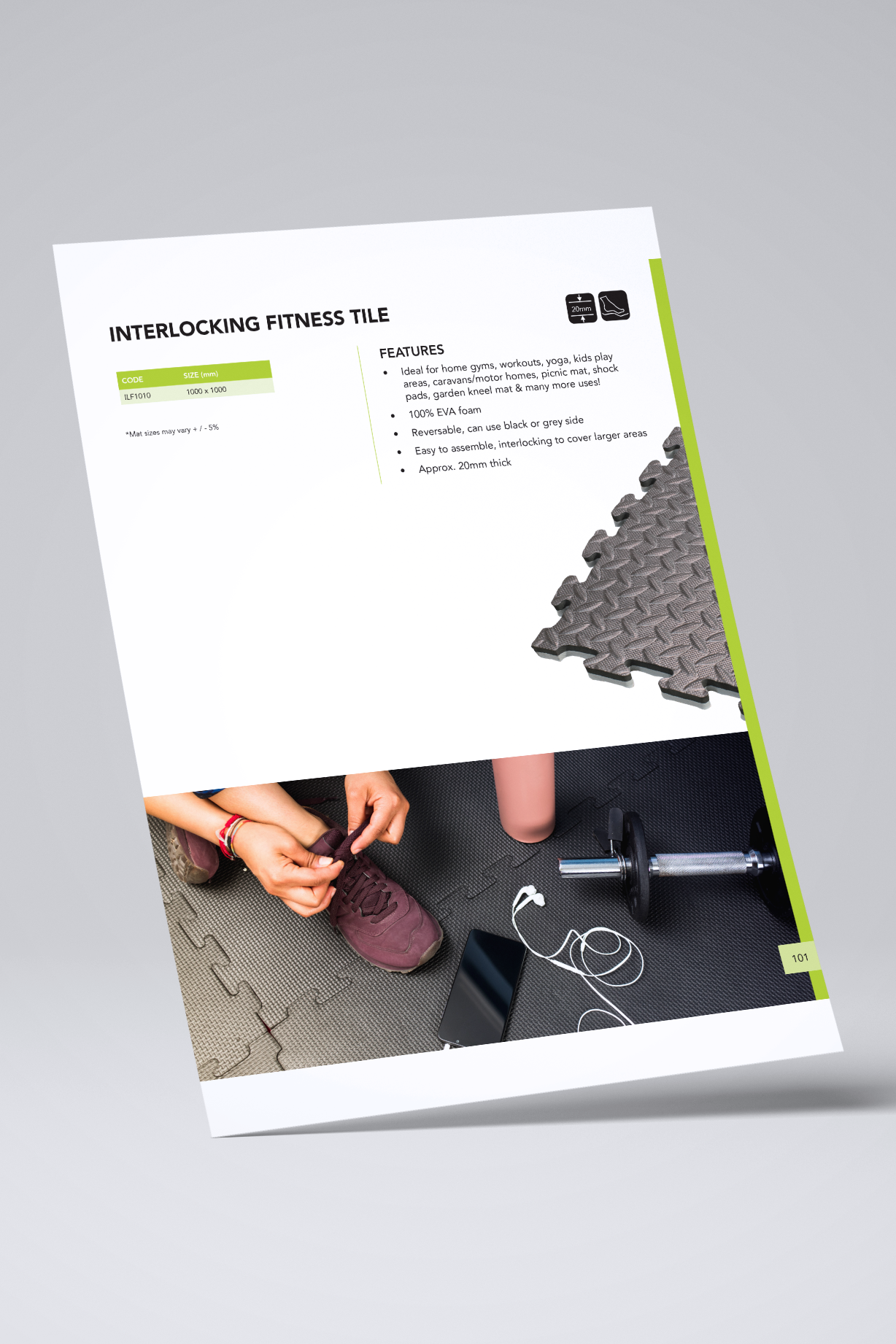 Interlocking Fitness Tile