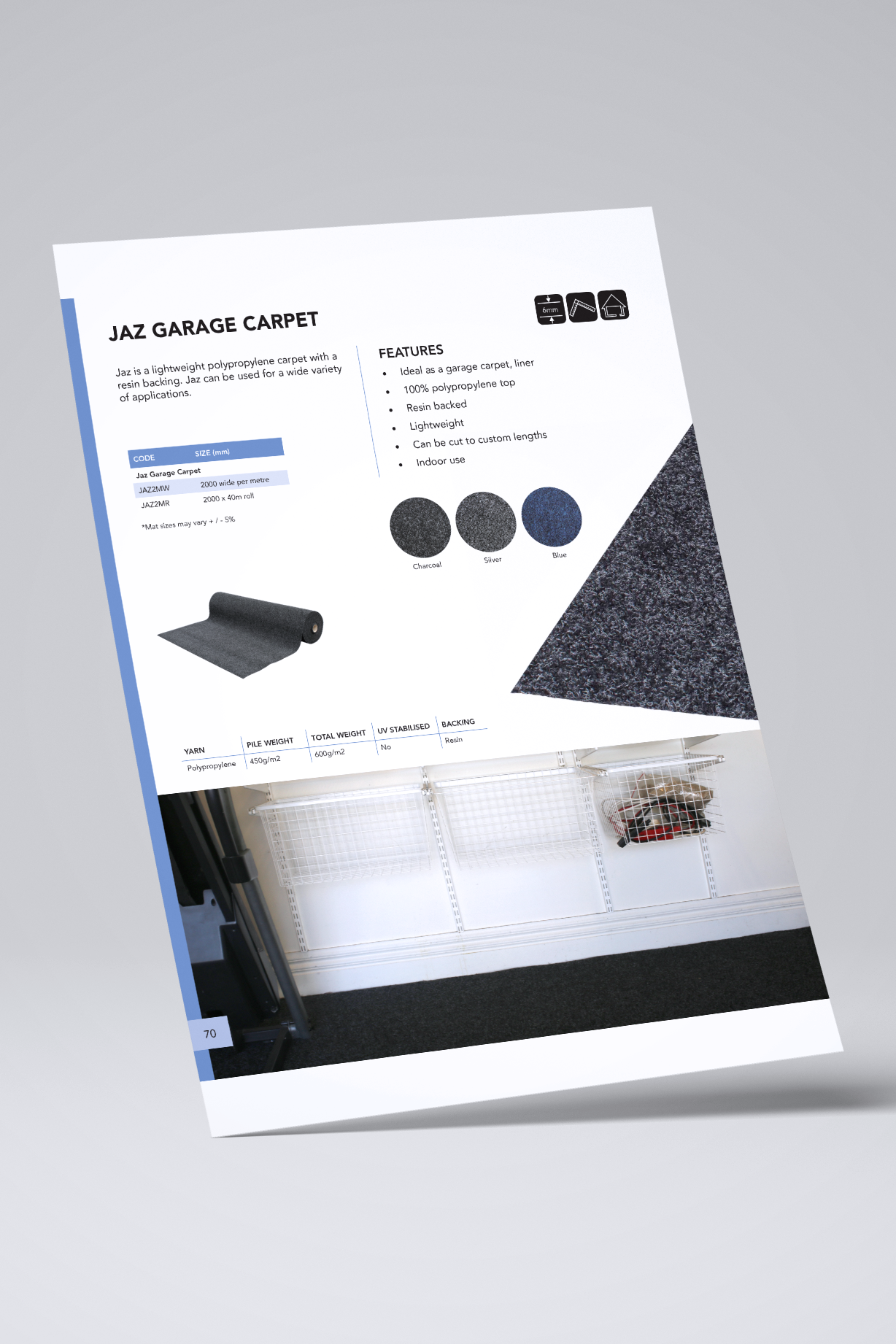Jaz Garage Carpet - BPIR Declaration