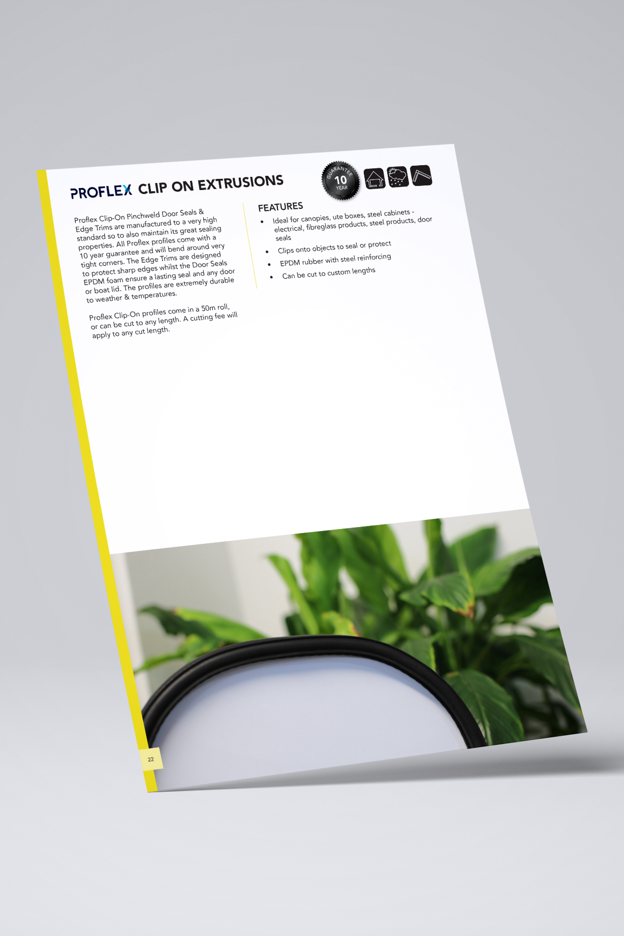 Proflex Clip On Extrusions