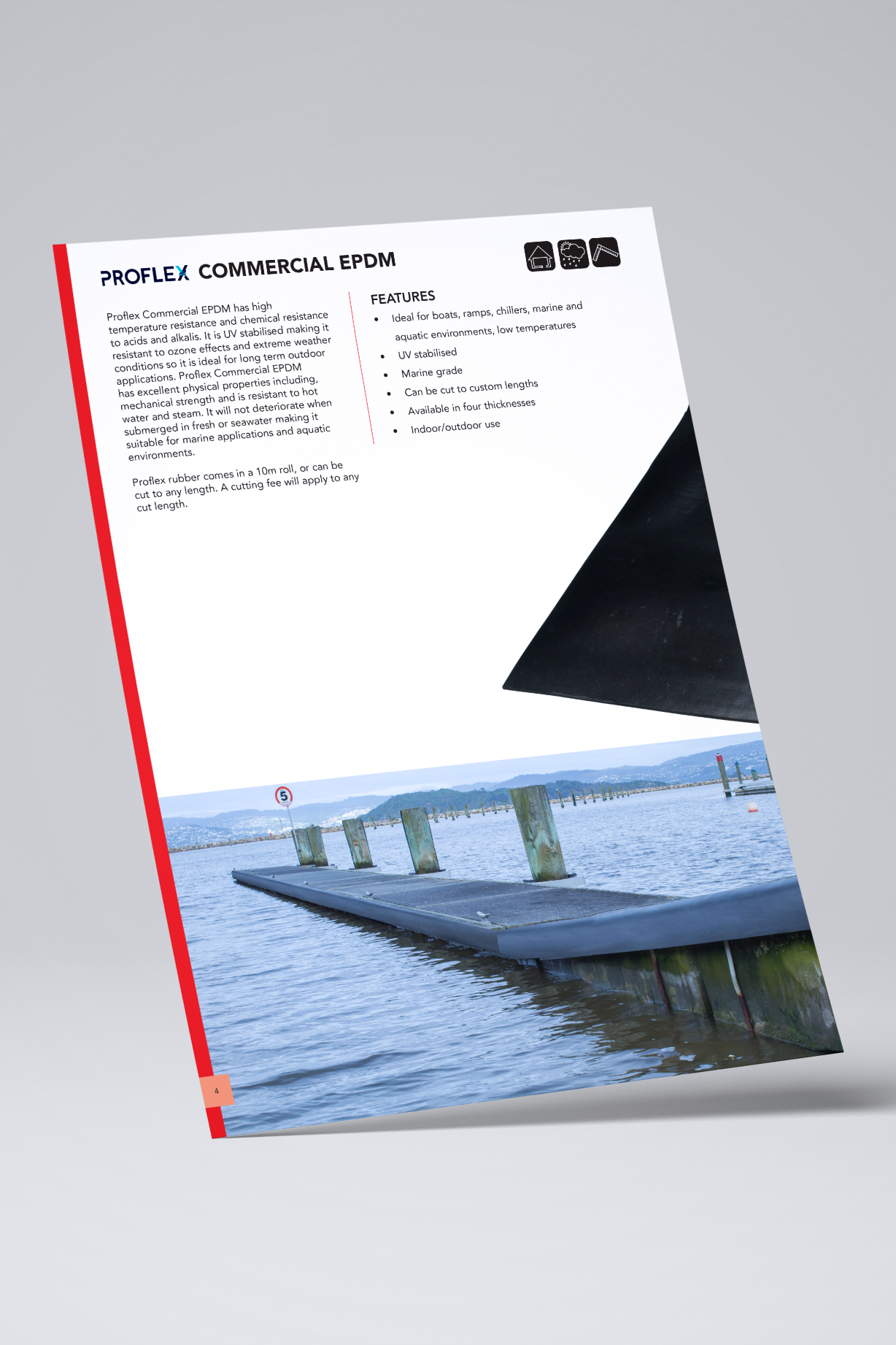 Proflex Commercial EPDM Rubber Product Page