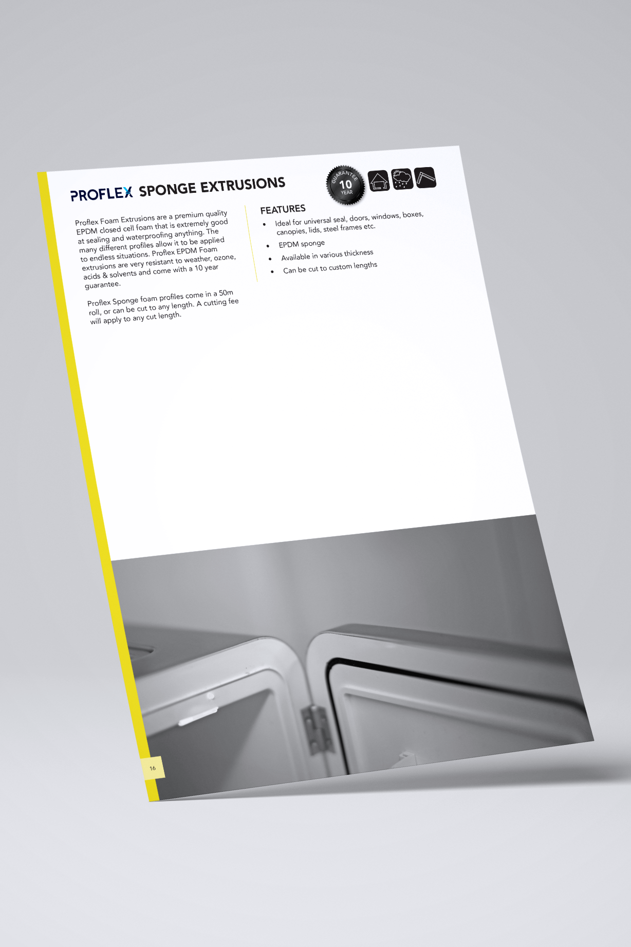 Proflex Sponge Extrusions