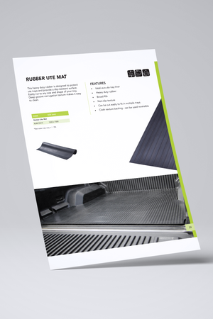 Rubber Ute Mat Product Page