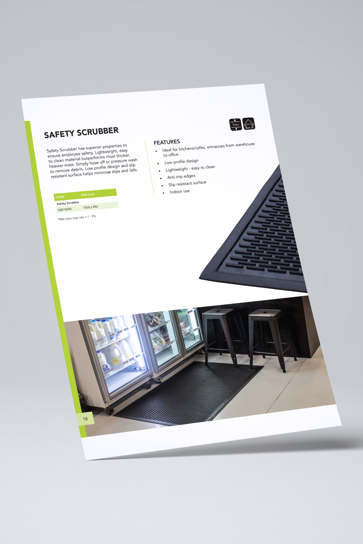 Safety Scrubber Mat Product Page
