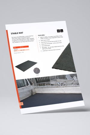 Stable Mat Product Page