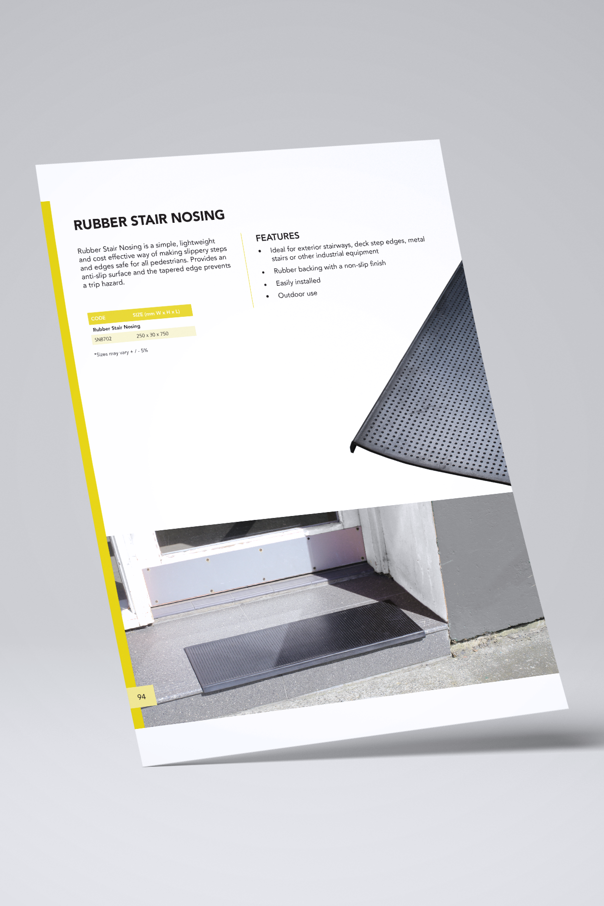 Rubber Stair Nosing
