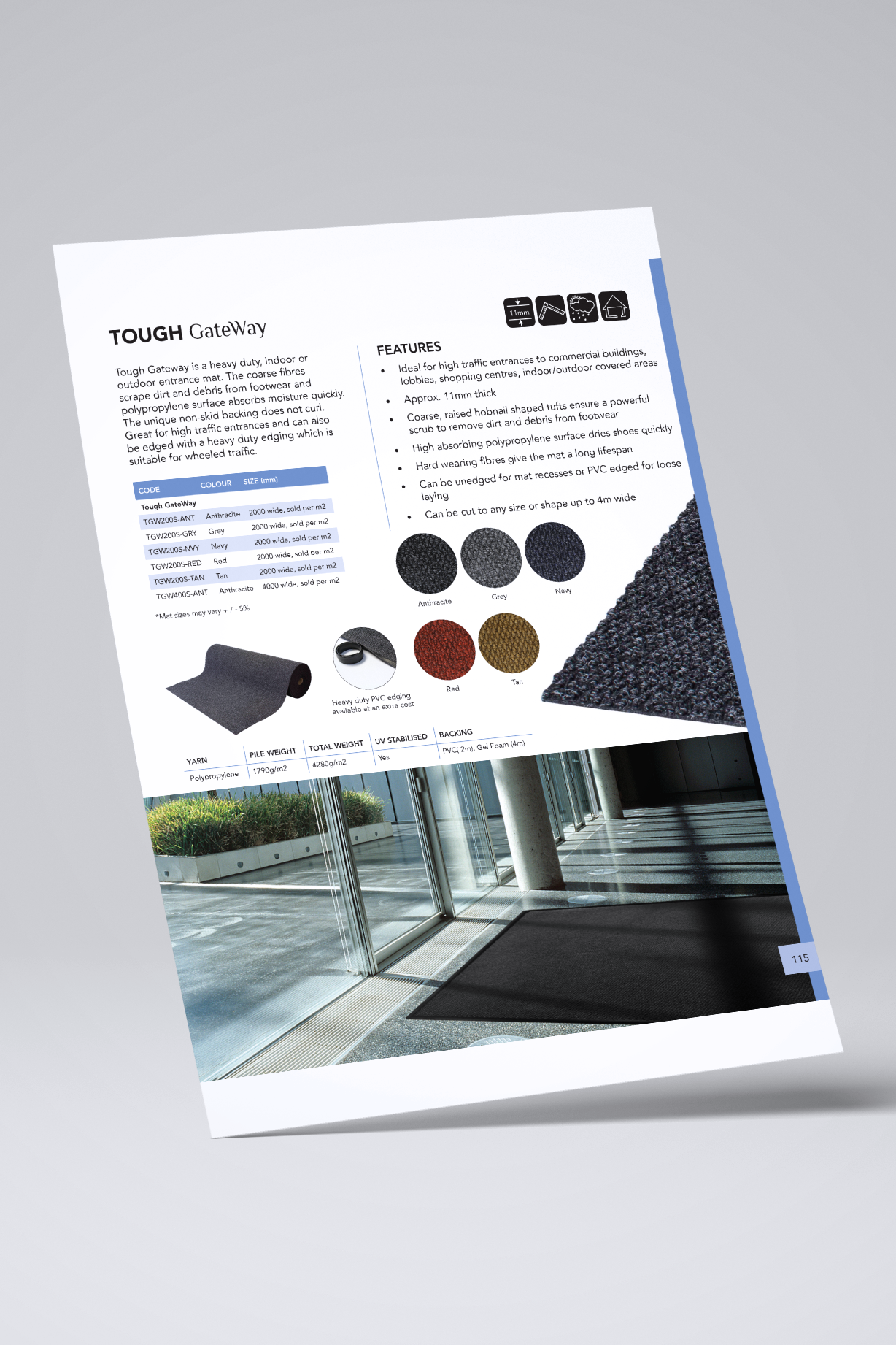 Tough Gateway Matting Product Page