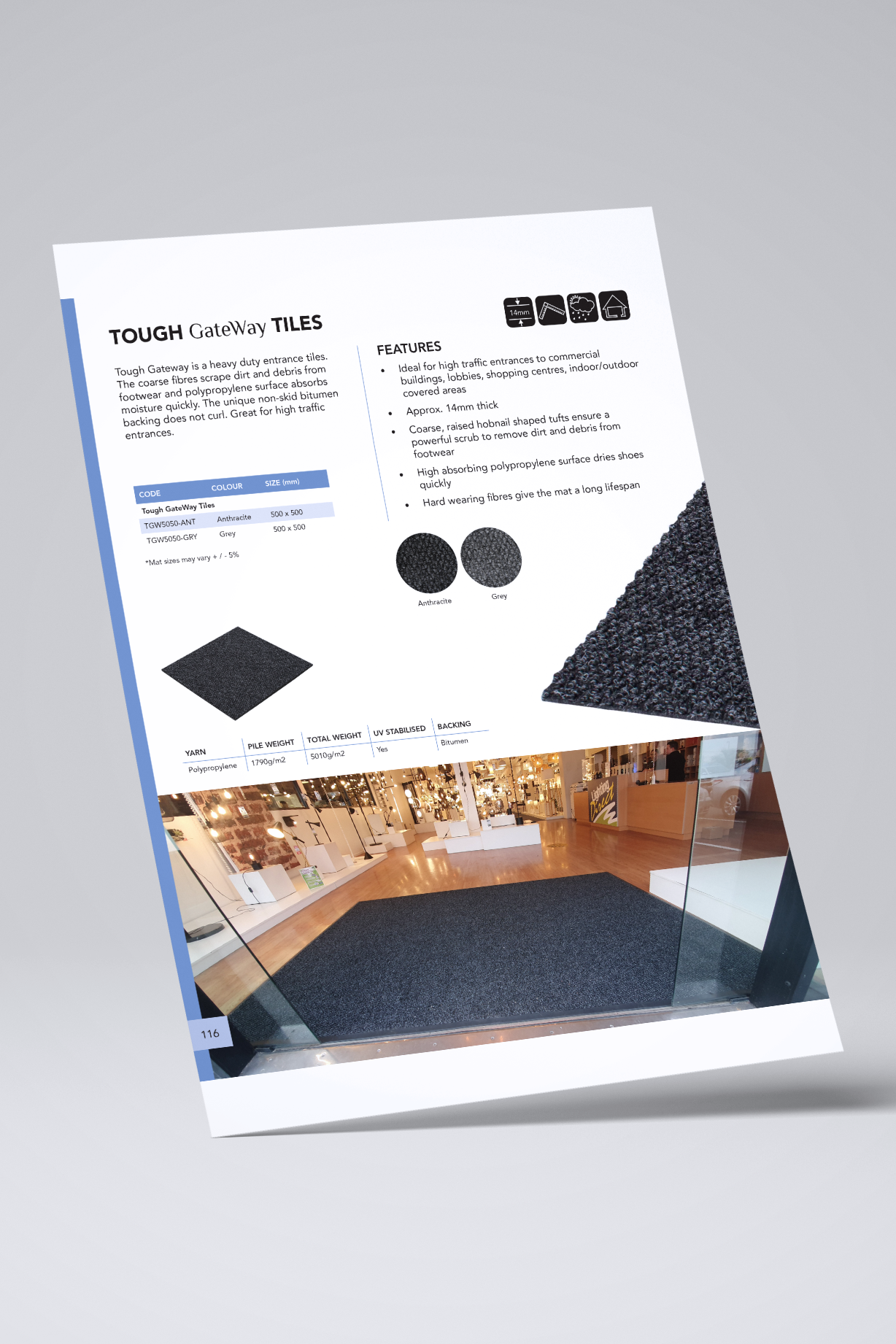 Tough Gateway Tiles Product Page