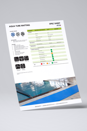 Aqua Tube Matting Spec Sheet