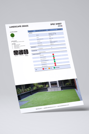 Landscape Grass Spec Sheet