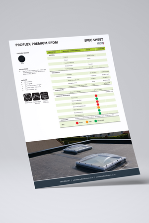 Proflex Premium EPDM Rubber Spec Sheet