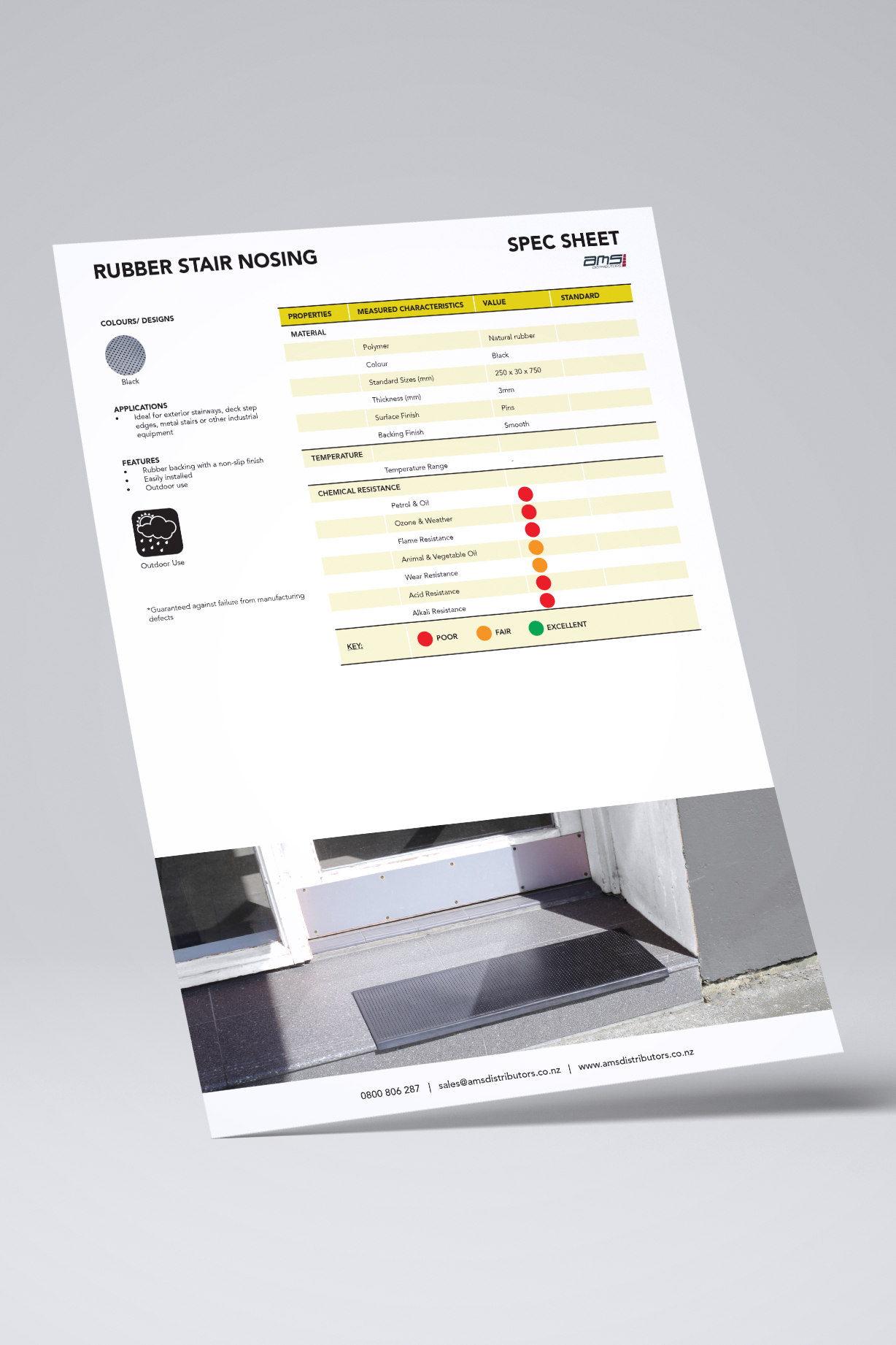 Rubber Stair Nosing