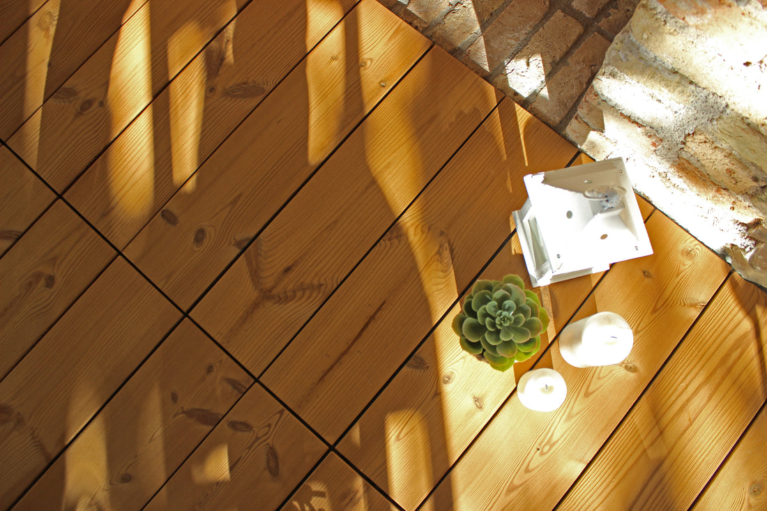 Thermowood Patio Tile
