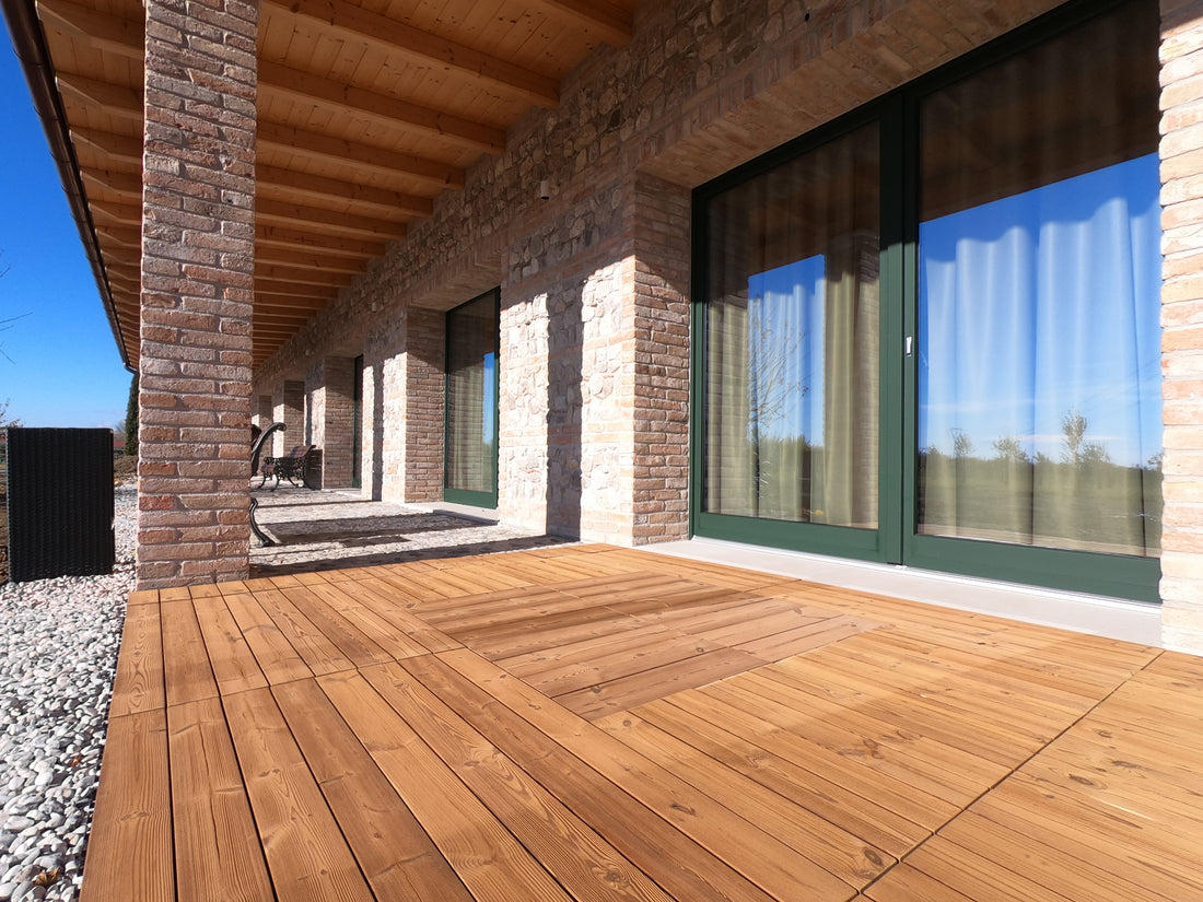 Thermowood Patio Tile